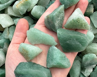 Raw Green Aventurine - Rough Green Aventurine - Natural Green Aventurine Crystal - Raw Crystals - Aventurine Raw - Green Aventurine Stone