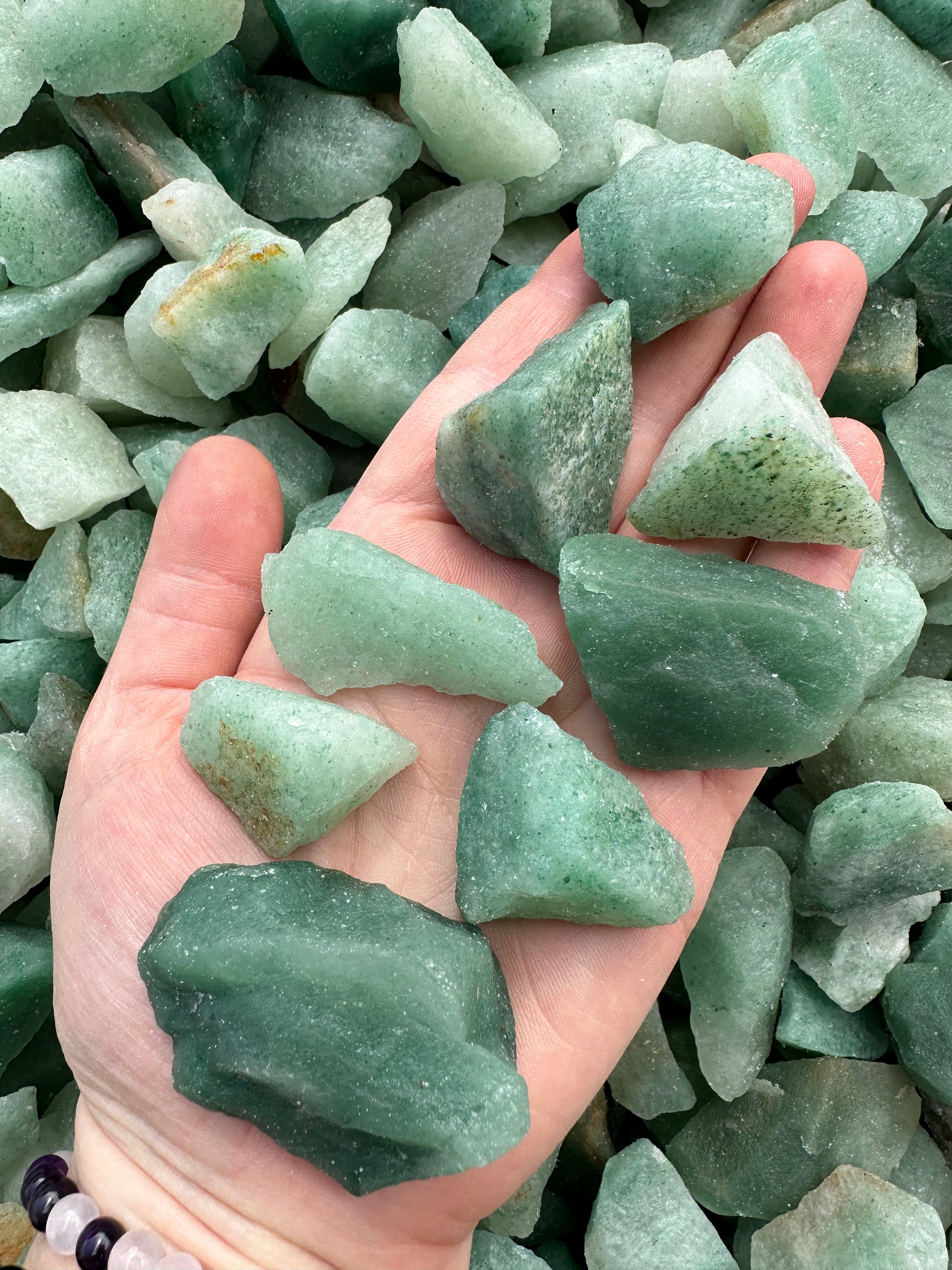 Green Aventurine Rough Rocks for Tumbling - Raw Crystals from Brazil – ROCK  AND TUMBLE