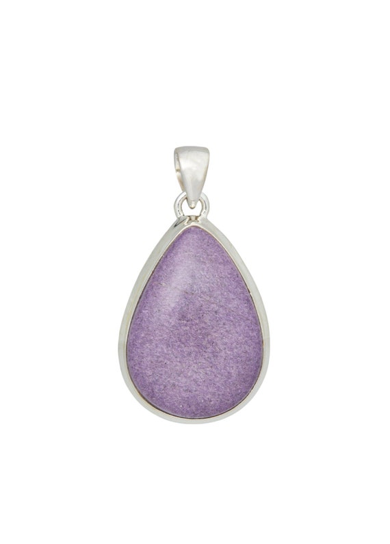 Raw Purpurite Teardrop Pendants Raw Purpurite Teardrop Pendants