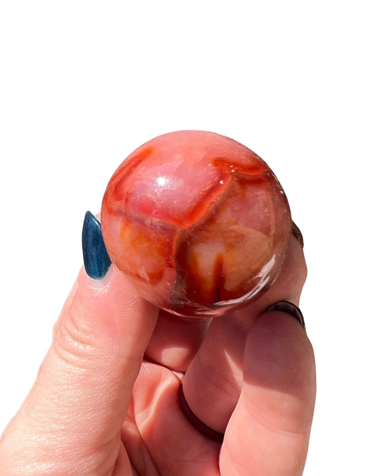 カーネリアン　スフィア カーネリアン スフィア (1インチ - 3インチ) - カーネリアン ストーン