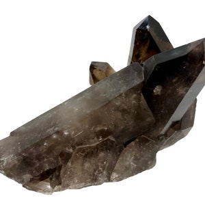 Cluster di quarzo fumé - Grande cristallo di quarzo fumé - Esemplare di cristallo di quarzo fumé autentico - Punta di quarzo - Cluster di cristallo - #10 - Sconto del 15%