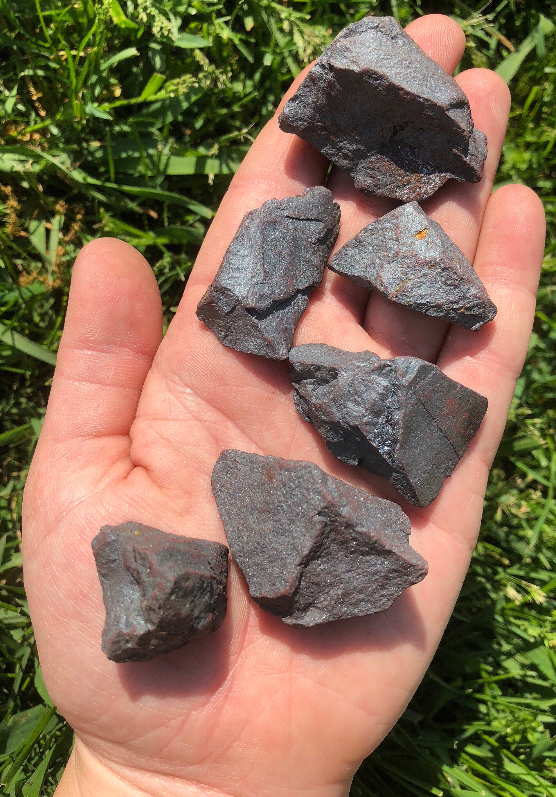 Raw Hematite Stone Hematite Rough Hematite Crystal Etsy