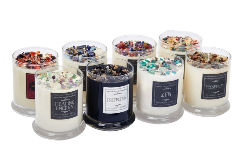 New Moon Beginnings Soy Candle