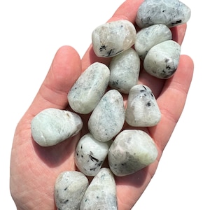 Hiddenite Tumbled Stone (.75&quot; - 1.5&quot;) - Green Kunzite Tumbled Stone - Tumbled Hiddenite - Polished Hiddenite - Tumbled Kunzite - 10% Off!