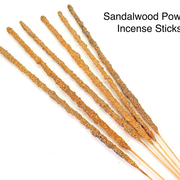 Sandalwood Incense Sticks Etsy