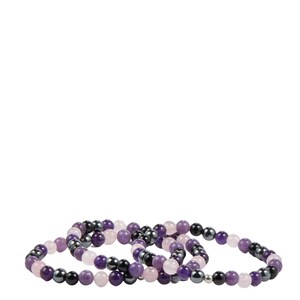 Empath Protection Bracelet - Elastic Bracelet - Empath Support Bracelet - Empath Protection Crystals - Crystal Bracelet for Protection image 5