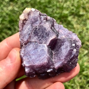 Raw Lepidolite Stone Ex-Quality Raw Lepidolite Crystal Cluster Rough Lepidolite Stone Purple Lepidolite Healing Crystal image 9