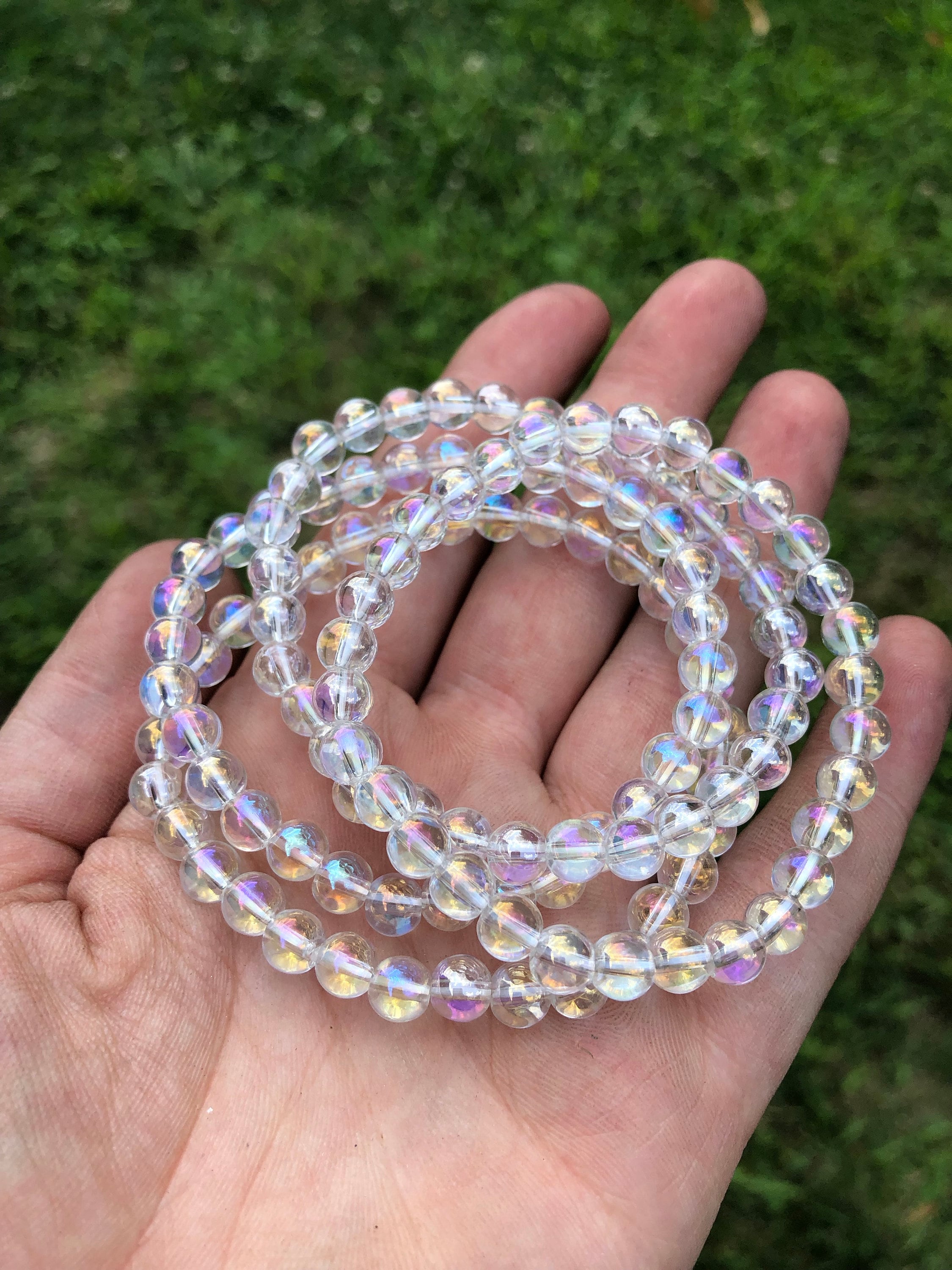 Seven Chakra Angel Aura Bracelet - Solstice LTD - Jewelry and More