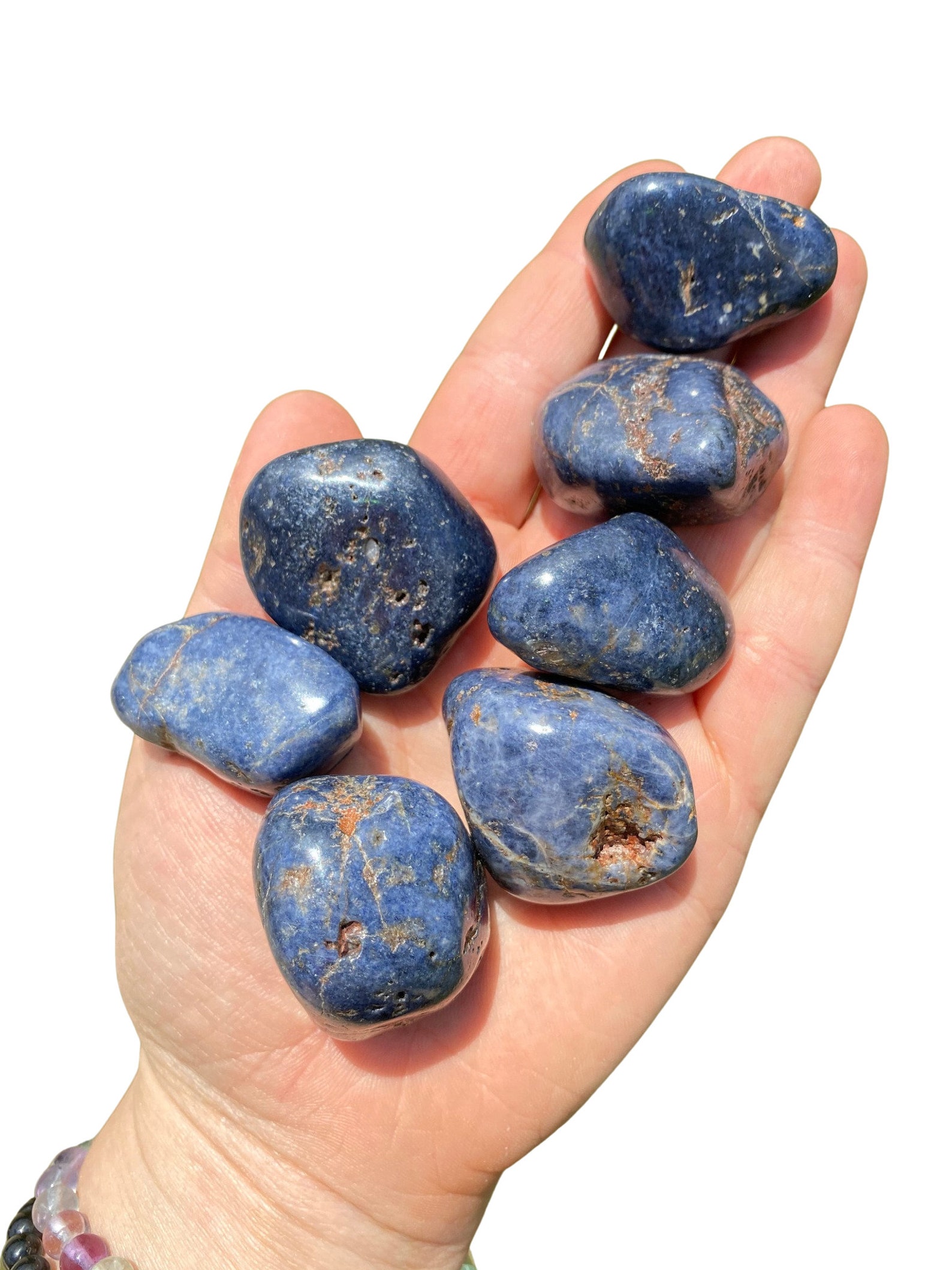 Natural Blue Sapphire Stone Xl 1 15 Tumbled Etsy