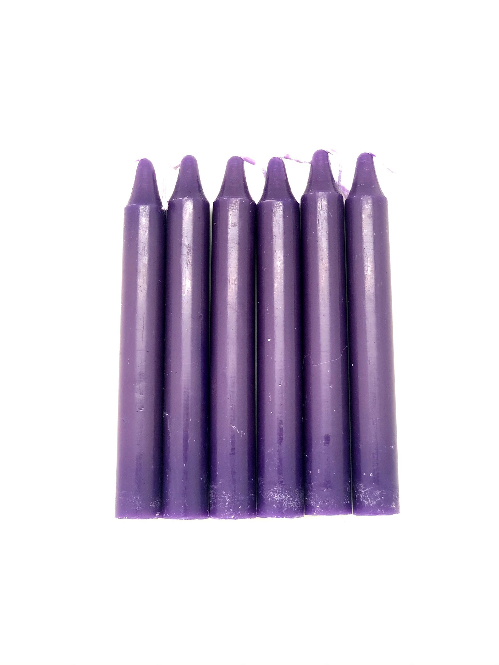 Purple Candle 4 Ritual Candle Purple Chime Candle Etsy