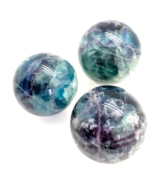 フローライト スフィア 2個セット フローライト ミニスフィア ※お