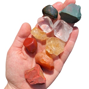 Aries Crystal Set - Aries Zodiac Crystals - Aries Birthstone Gift Set - Aries Crystal Bundle - Astrology Gift - Aries Crystal Birthday Gift