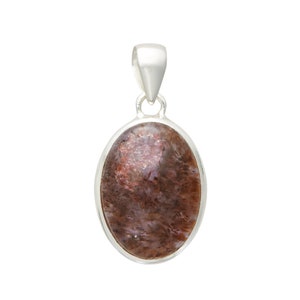 Super 7 stone pendant sterling silver - super seven melody stone pendant - super 7 crystal - cacoxenite crystal pendant - super seven 1210
