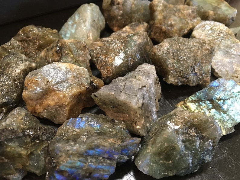 Labradorite Stone Raw Labradorite Crystal Labradorite Chunk Healing Crystals & Stones Rough Labradorite Natural Labradorite Raw image 3