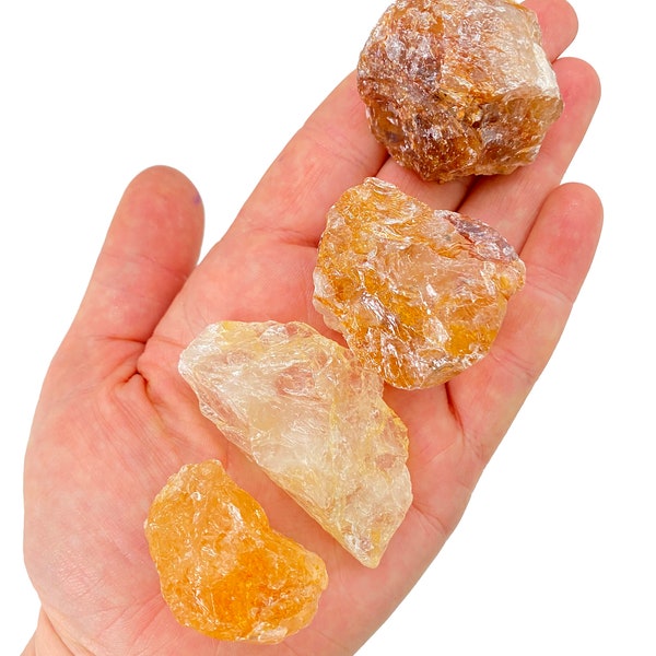 Raw Golden Healer Quartz Stone - Raw Golden Healer Quartz Crystal - Raw Golden Healer Crystal -  Rough Golden Healer Stone - Golden Crystal