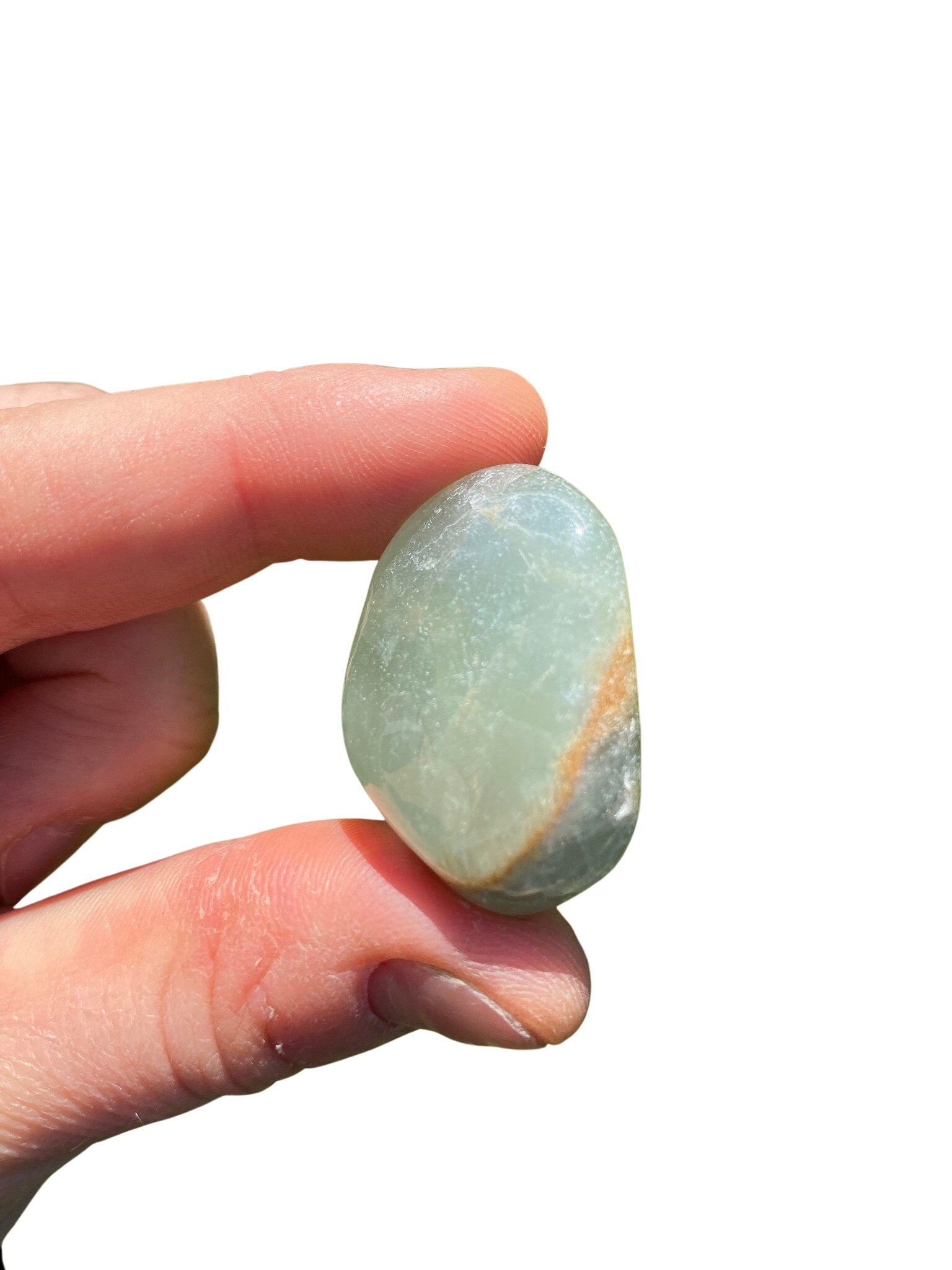 レムリアン アクアチン カルサイト (0.5 インチ - 1.75 インチ