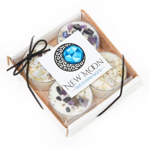 Handmade Tealight Candle Sampler Pack - 4 or 6 Pack of Scented Tealight Candles - You Choose the Scents - Soy Tealights & Candles - Handmade