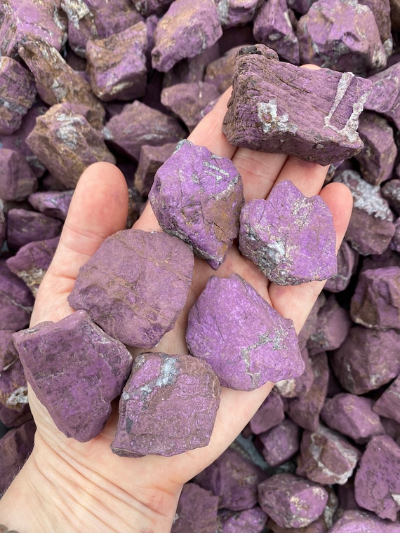 Raw Purpurite Pendants Raw Purpurite Pendants