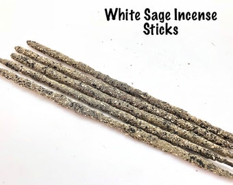 White Sage Incense Sticks (6) - White Sage Incense - stick incense - incense sticks -  incense - White Sage