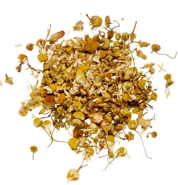 Dried Chamomile Flower (0.5oz) Dried Flowers Simmer Pot Herbs - Dried Herbs for Tea - Herbs for Candles - Apothecary Tools - Magical Herbs