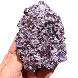 Raw Lepidolite Stone .5 5 Grade A Raw Lepidolite Crystal Rough Lepidolite Crystal Natural Lepidolite Raw Purple Gemstone image 10