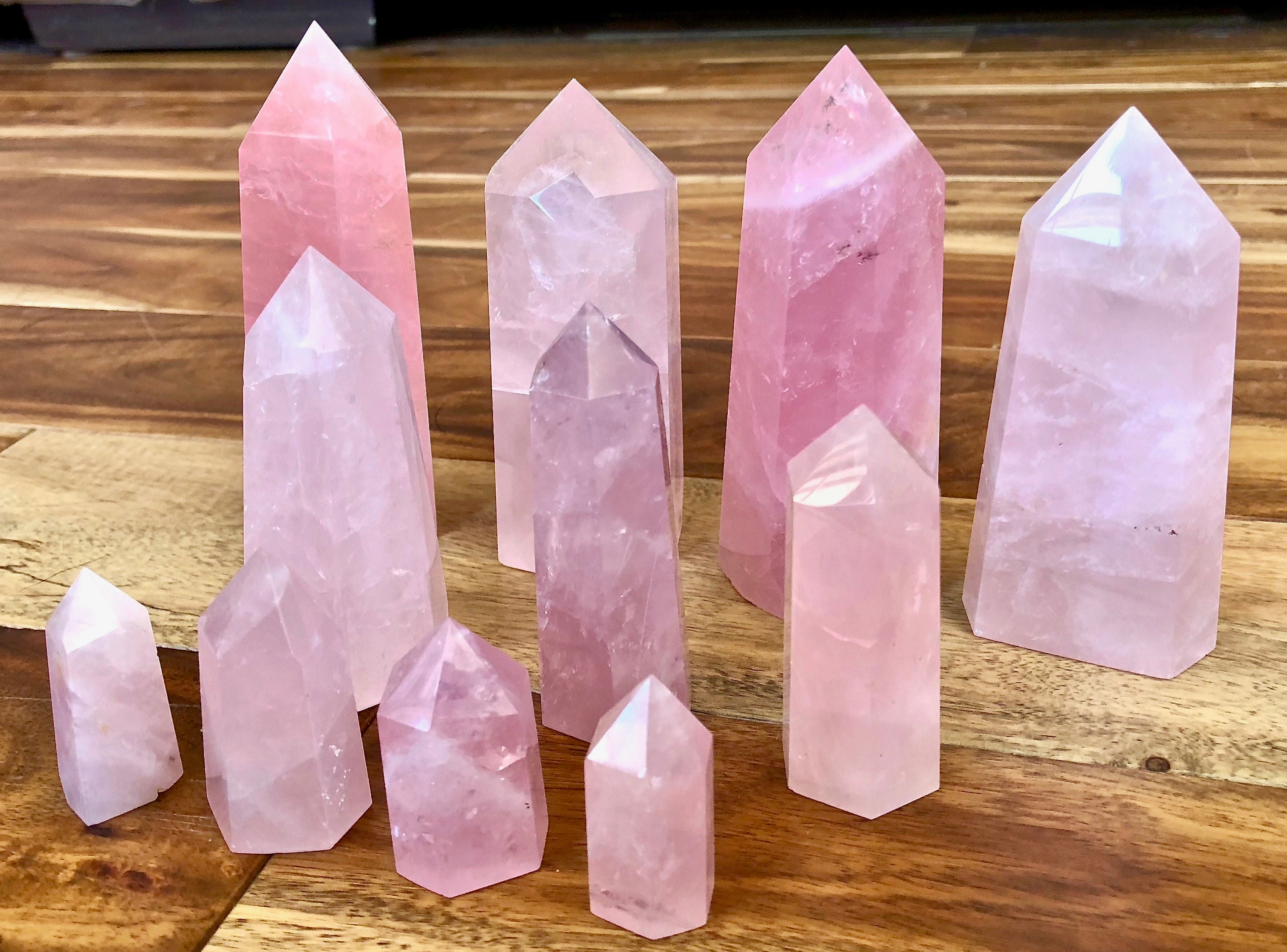 Rose quartz point deals