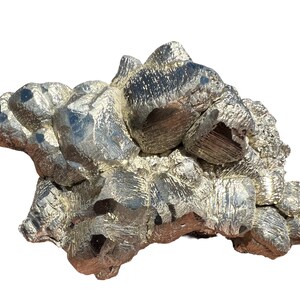 Pyrite Cluster - Raw Pyrite Crystal Cluster - Rough Pyrite Crystal - Large Pyrite Chunk - Unique Pyrite Specimen - Genuine Pyrite - 13