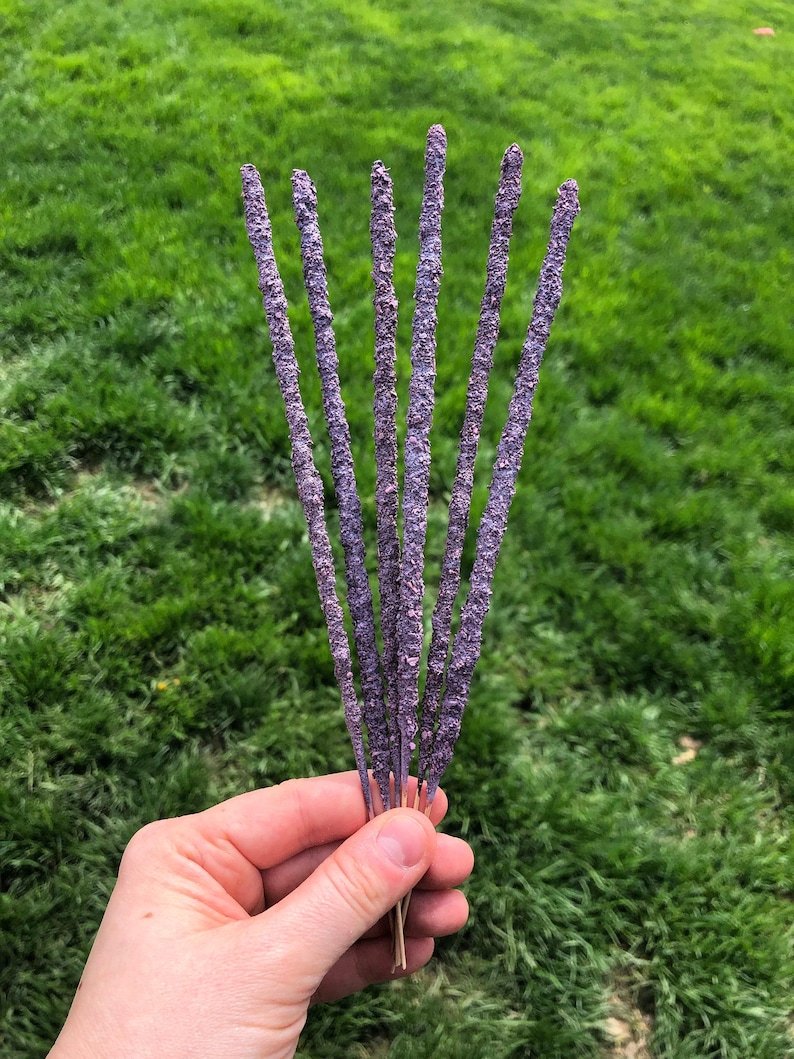 Lavender Incense Sticks (6) - Lavender Incense - Stick Incense - Smoke Cleansing - Lavender Aromatherapy - Lavender Calming Incense image 7
