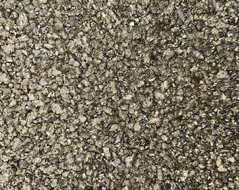 Bulk Rough Pyrite Chips Rough - 1 lb. - (5mm - 7mm) - Natural Pyrite Crystal Chips - Rough Fool's Gold Pebbles - Wholesale Pyrite Chips