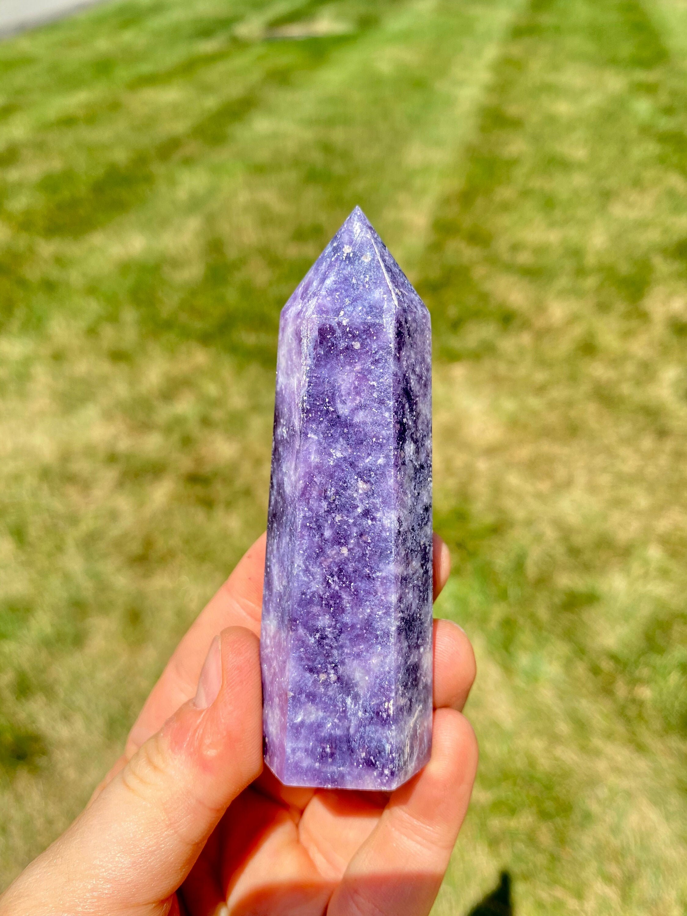 Lepidolite Stone Point (3