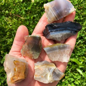 Raw Agate Stone - Rough Agate Crystal - Natural Agate Stone - Raw Crystals and Stones - Agate Raw - Natural Crystals - Crystal Agate