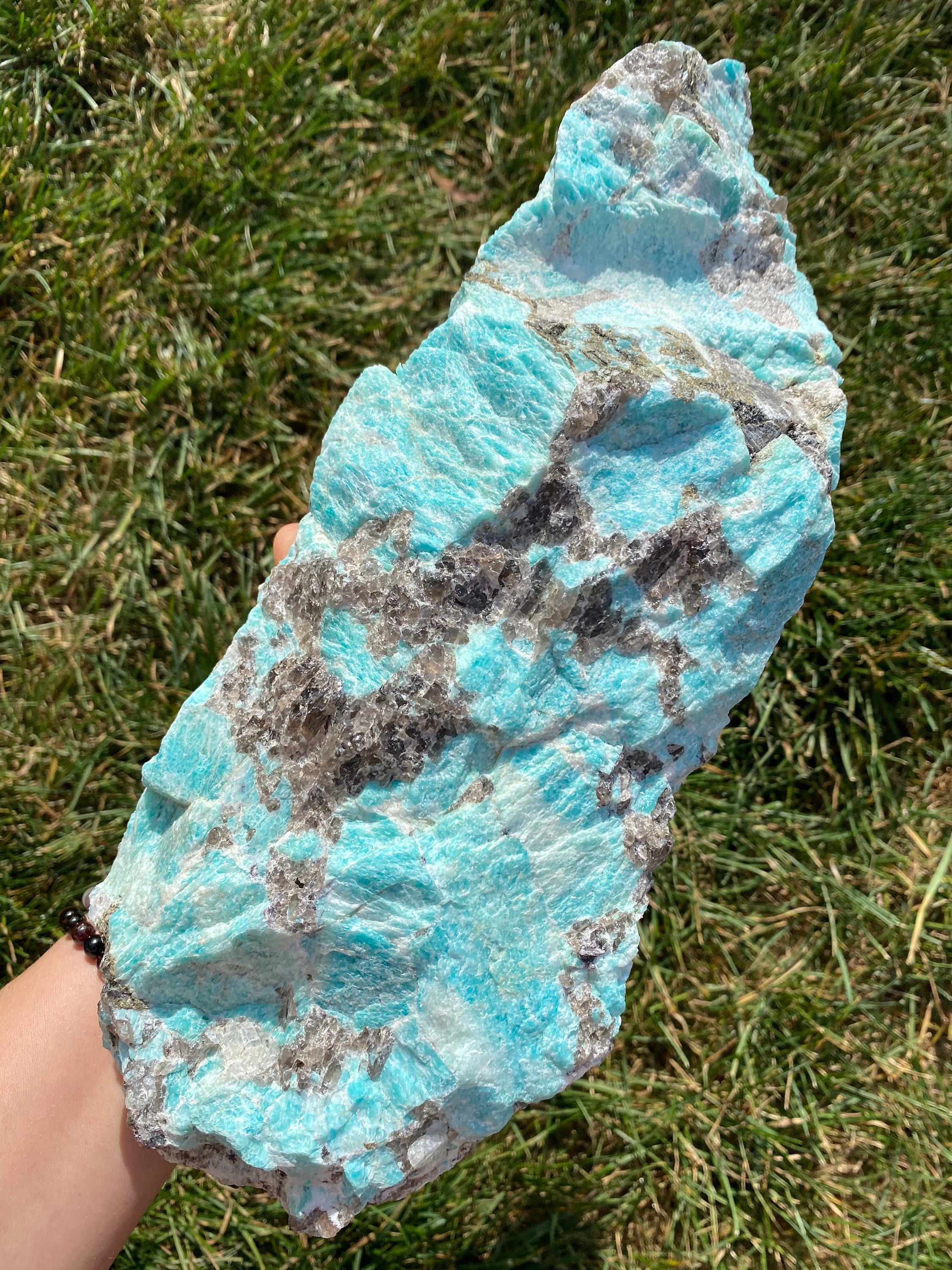 Raw Amazonite stone raw amazonite crystal cluster Etsy