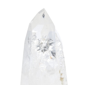 Clear Quartz Crystal Point - Large AA Grade Quartz Point - Standing Crystal Quartz Tower - Polished Clear Quartz Crystal Point - 53