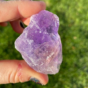 Raw Amethyst Crystal (1" - 3") Grade AB Rough Amethyst Stone - Natural Amethyst Crystal - Healing Crystals & Stones - Amethyst Raw