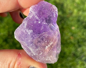 Raw Amethyst Crystal (1" - 2") - Grade AB - Rough Amethyst Stone - Natural Amethyst- Healing Crystals & Stones
