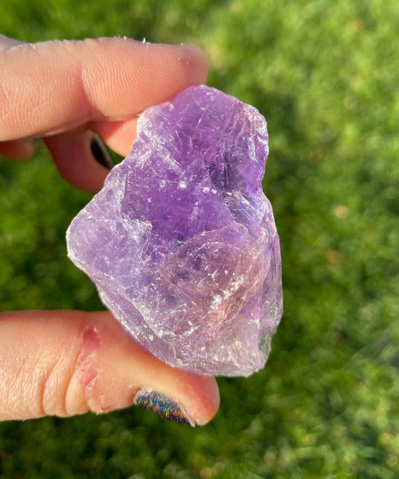 Raw Amethyst Crystal 1 3 Grade AB Rough Amethyst Stone Natural