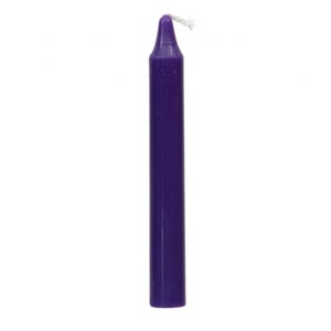 Purple Candle (4&quot;) - Ritual Candle - Purple Chime Candle - Unscented Candle - Chime Candles - Intention Candle - Spell Candle - 70% Off