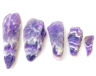 Raw Amethyst Crystal - A Grade - Natural Amethyst - Rough Amethyst - Raw Amethyst Stone - Healing Crystals - Amethyst Chunk - Quality!