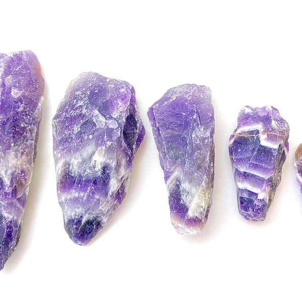 Raw Amethyst Crystal - A Grade - Natural Amethyst - Rough Amethyst - Raw Amethyst Stone - Healing Crystals - Amethyst Chunk - Quality!