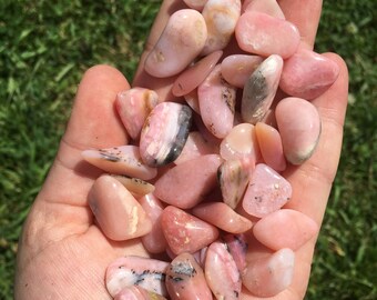 Buy Pink Opal Tumbled Stone Multiple Sizes Available Peruvian