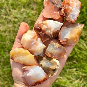 Raw Carnelian Agate Stone (Madagascar) - Raw Canelian Stone - Rough Carnelian Agate Crystal Quartz - Crystals - Carnelian Crystal