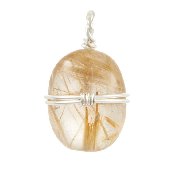 Golden, Rutilated, and Smoky Quartz Necklace Gold-plated Sterling Silver Golden, Rutilated, and Smoky Quartz Necklace Gold-plated Sterling Silver
