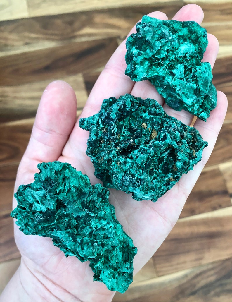 Raw Malachite Stone Velvet Malachite Stone healing Etsy