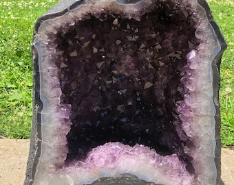 Amethyst Cathedral - Raw Amethyst Crystal Cluster - Large Amethyst Geode - Amethyst Specimen - Genuine Brazilian Amethyst Cathedral 23