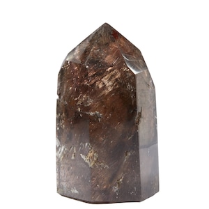 Dark Smoky Quartz Point - Unique Smoky Quartz Crystal - Large Smoky Crystal Tower - Smoky Quartz Point - Standing Crystal Decor - 31