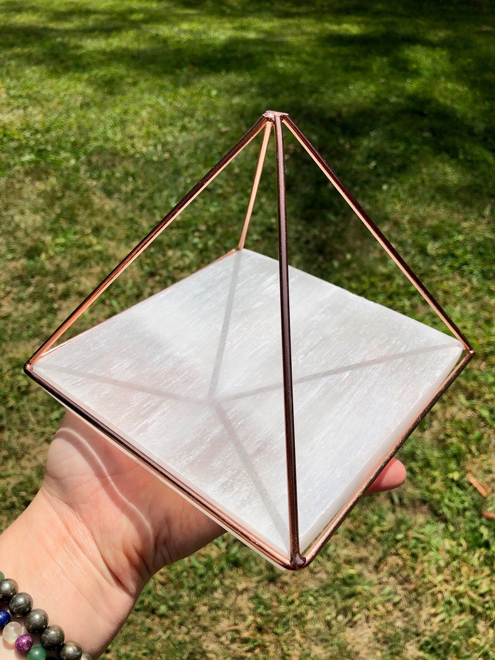 Copper Pyramid Copper Charging Pyramid Charge Your Healing Etsy Canada