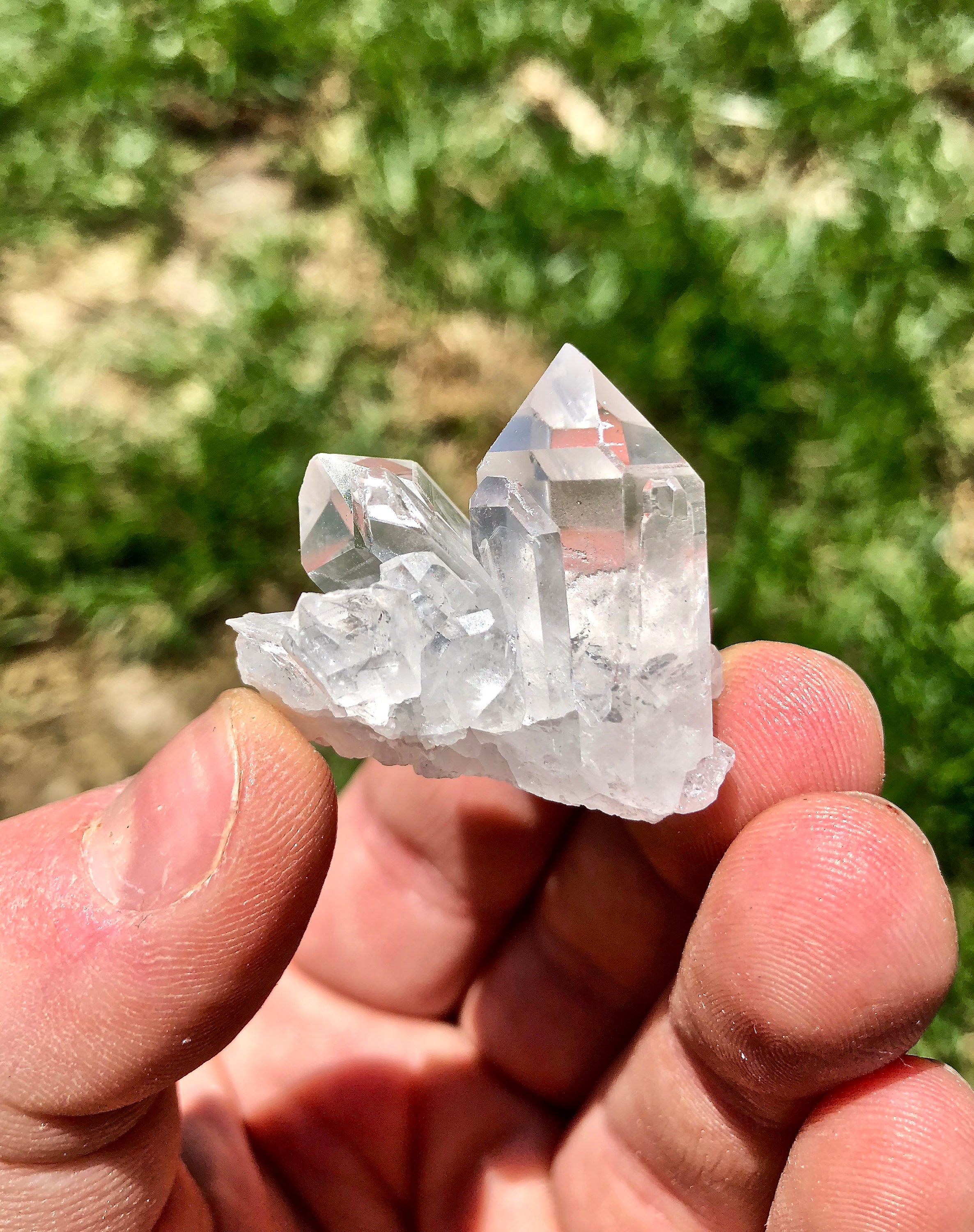 素晴らしい景観！スノーホワイトドゥルージーキャップ水晶