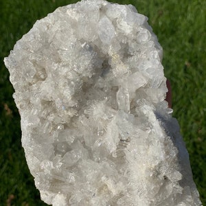 Raw Quartz Crystal Cluster - Rough Quartz Cluster - Crystal Quartz Specimen - Clear Quartz Cluster - Unique Quartz Cluster - 29 - 20% Off!