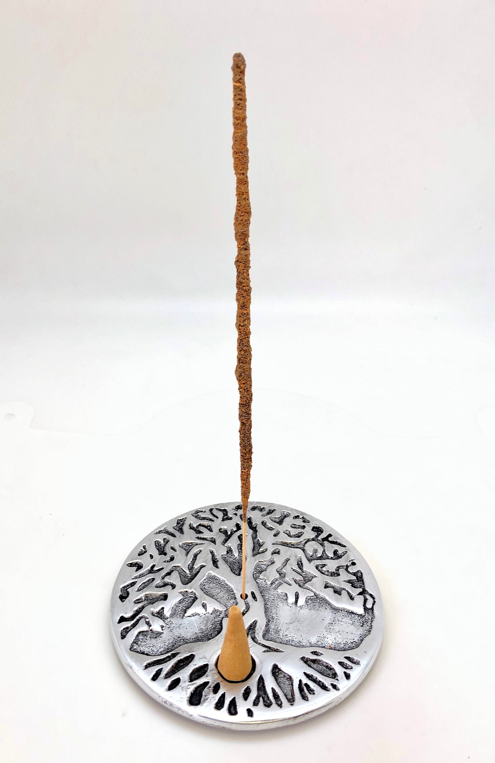Tree of Life incense burner 4.75 incense stick holder Etsy