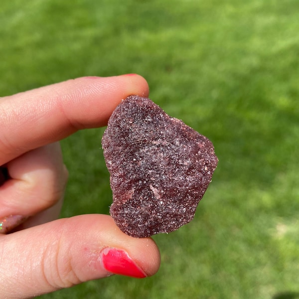 Raw Red Aventurine (1" - 2.5") Raw Red Aventurine Crystal - Raw Aventurine Crystal - Red Aventurine Raw - Raspberry Aventurine Stone